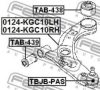 FEBEST TAB-438 Control Arm-/Trailing Arm Bush